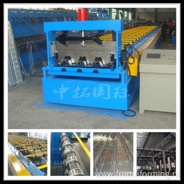 Pass CE and ISO Steel Structure Material Floor Deck Roll Forming Machine
